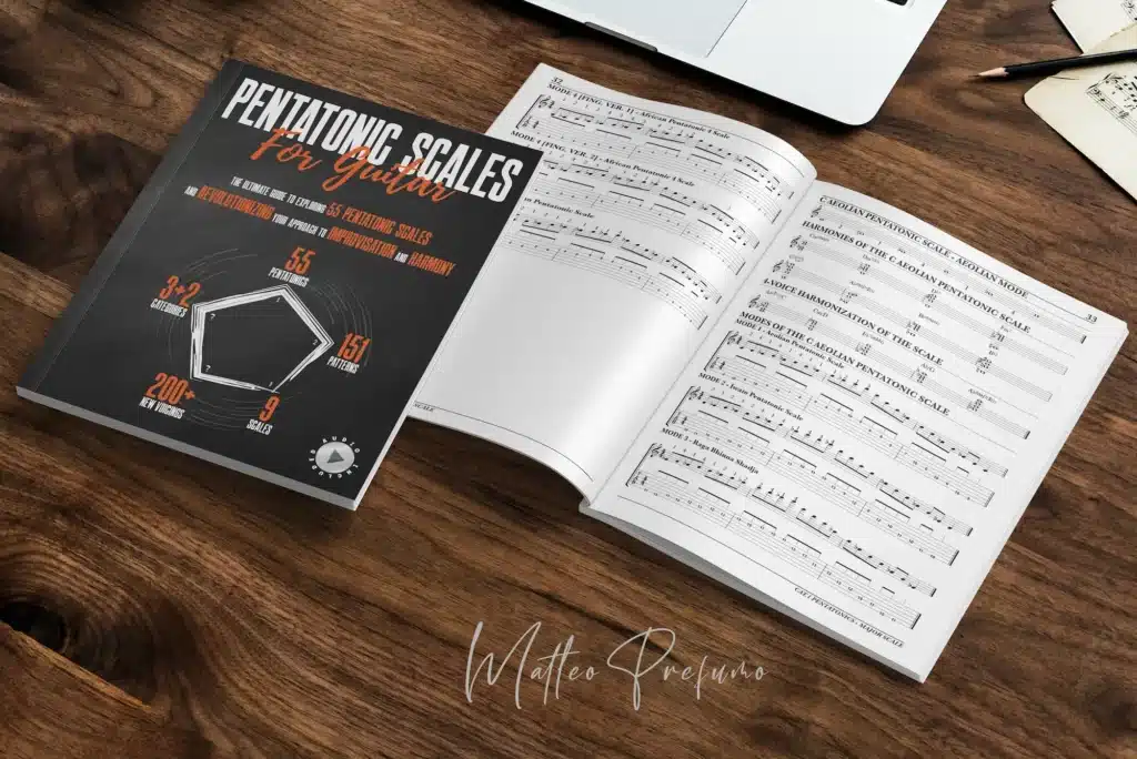 Pentatonic Scales For Guitar: The Ultimate Guide To Exploring 55 Pentatonic Scales And Revolutionizing Your Approach To Improvisation And Harmony - by Matteo Prefumo