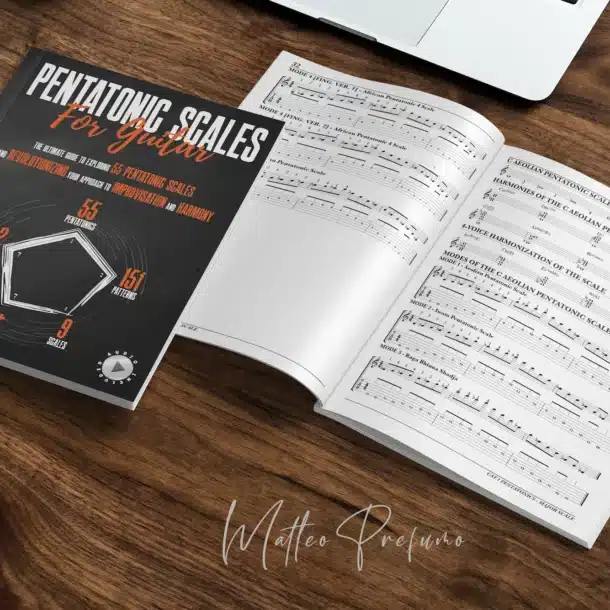 Pentatonic Scales For Guitar: The Ultimate Guide To Exploring 55 Pentatonic Scales And Revolutionizing Your Approach To Improvisation And Harmony - by Matteo Prefumo