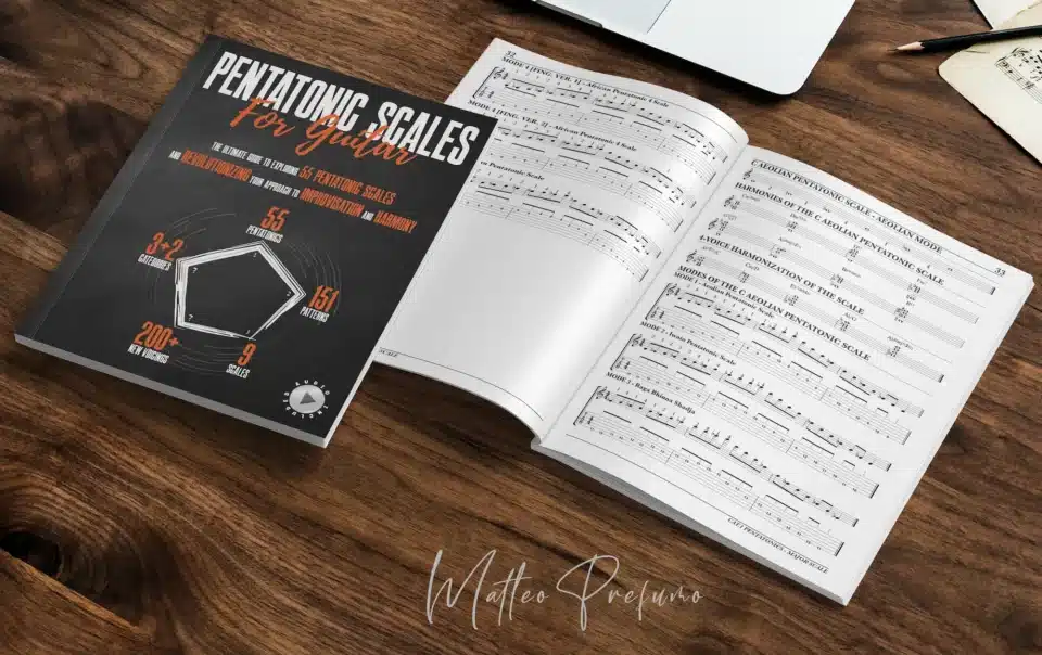 Pentatonic Scales For Guitar: The Ultimate Guide To Exploring 55 Pentatonic Scales And Revolutionizing Your Approach To Improvisation And Harmony - by Matteo Prefumo